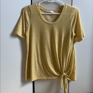 Yellow t-shirt